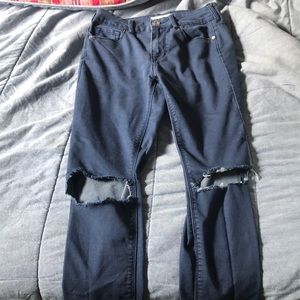 bullhead high rise skinnies